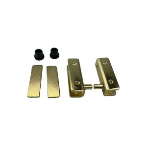 51114 - GLASS DOOR HINGE SET, BP